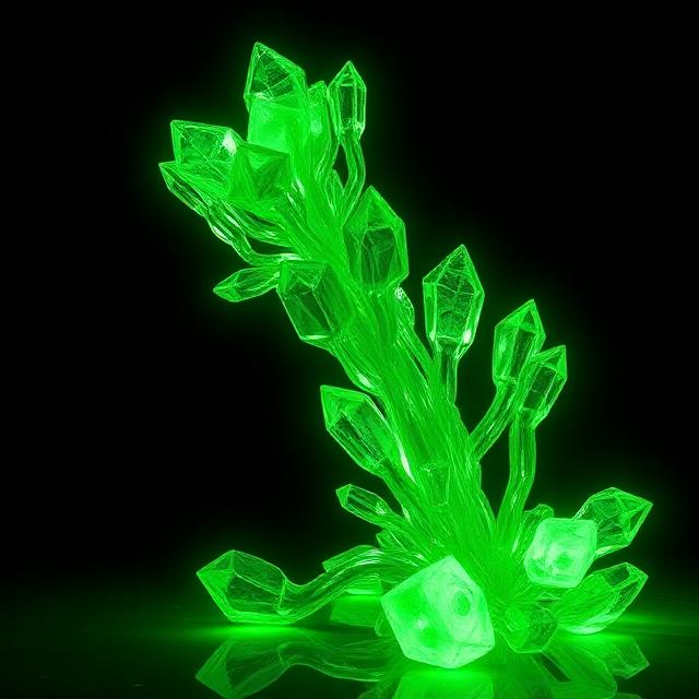 Verdant Shard — rare NFT artwork
