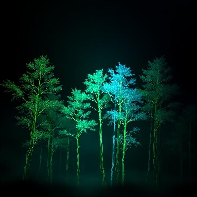 Silent Canopy — milestone NFT artwork